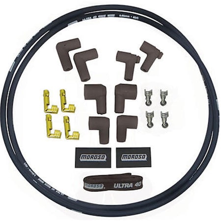 Moroso Ultra 40 Sleeved Coil Wire Replacement Kit M28-73241